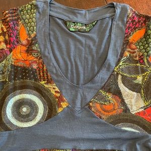 Vintage Desigual short dress with pockets